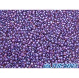 Koraliki TOHO Round 11/0 Inside-Color Rainbow Rosaline/Opaque Purple Lined